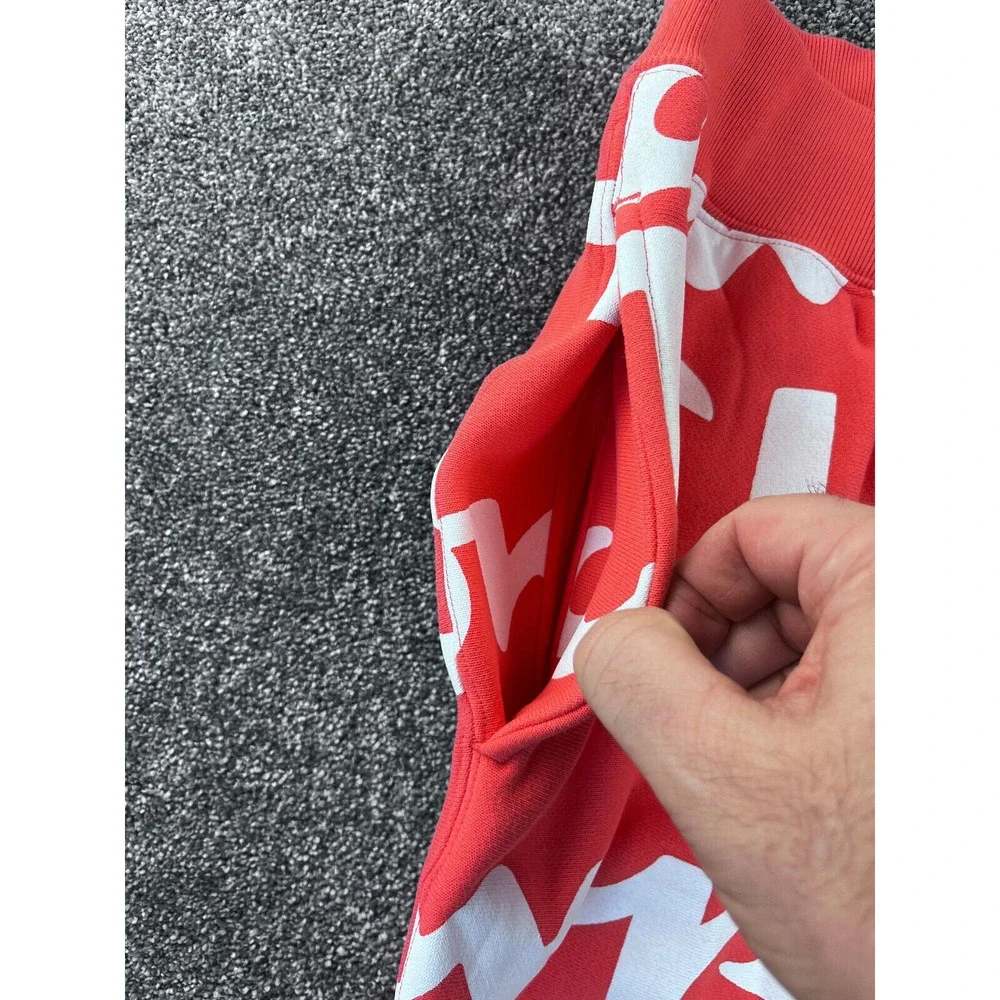 Champion Sweatpants Womens M Reverse Weave Stretch Waist Rib Cuffs Red‎ NWT - Picture 4 of 13